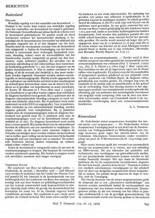 Eerste pagina van het artikel zoals het is gepubliceerd in het tijdschrift