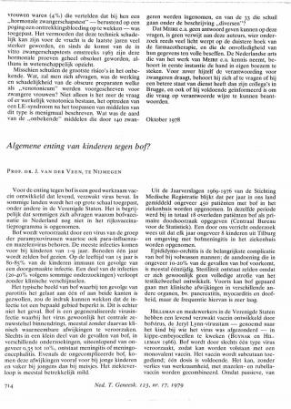 Eerste pagina van het artikel zoals het is gepubliceerd in het tijdschrift