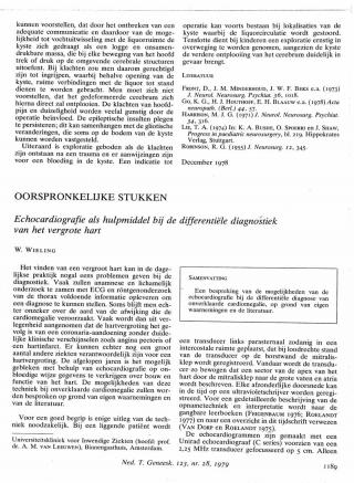 Eerste pagina van het artikel zoals het is gepubliceerd in het tijdschrift