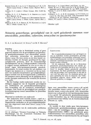 Eerste pagina van het artikel zoals het is gepubliceerd in het tijdschrift