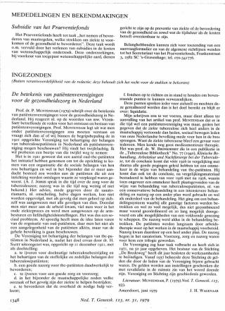 Eerste pagina van het artikel zoals het is gepubliceerd in het tijdschrift