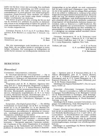 Eerste pagina van het artikel zoals het is gepubliceerd in het tijdschrift