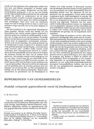 Eerste pagina van het artikel zoals het is gepubliceerd in het tijdschrift