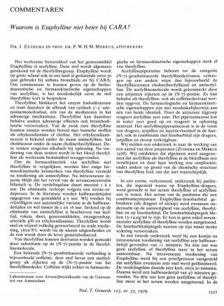 Eerste pagina van het artikel zoals het is gepubliceerd in het tijdschrift