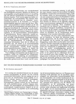 Eerste pagina van het artikel zoals het is gepubliceerd in het tijdschrift