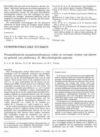 Eerste pagina van het artikel zoals het is gepubliceerd in het tijdschrift