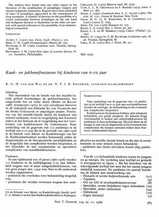 Eerste pagina van het artikel zoals het is gepubliceerd in het tijdschrift