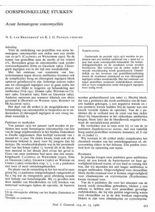 Eerste pagina van het artikel zoals het is gepubliceerd in het tijdschrift