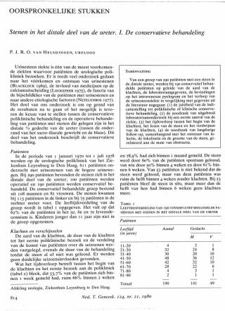 Eerste pagina van het artikel zoals het is gepubliceerd in het tijdschrift