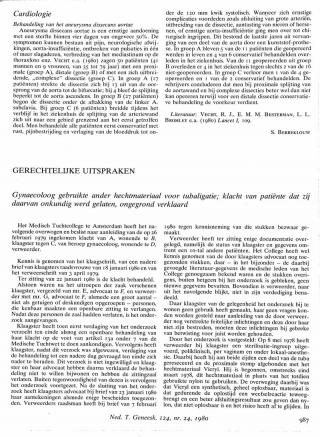 Eerste pagina van het artikel zoals het is gepubliceerd in het tijdschrift