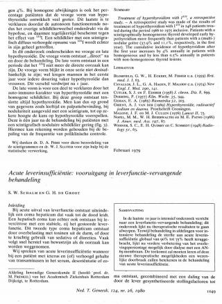 Eerste pagina van het artikel zoals het is gepubliceerd in het tijdschrift