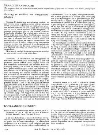 Eerste pagina van het artikel zoals het is gepubliceerd in het tijdschrift