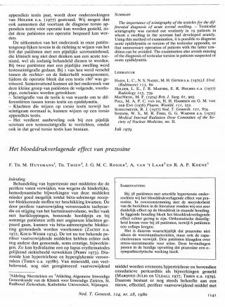 Eerste pagina van het artikel zoals het is gepubliceerd in het tijdschrift