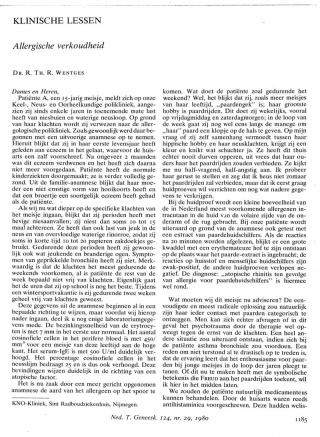 Eerste pagina van het artikel zoals het is gepubliceerd in het tijdschrift