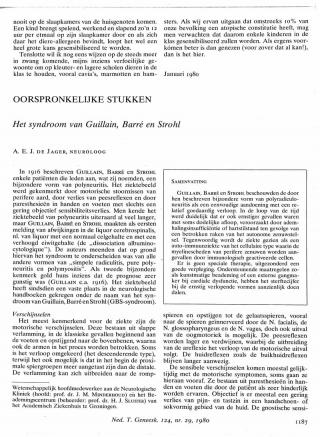 Eerste pagina van het artikel zoals het is gepubliceerd in het tijdschrift