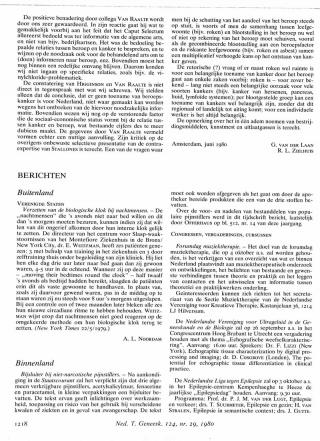 Eerste pagina van het artikel zoals het is gepubliceerd in het tijdschrift