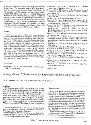 Eerste pagina van het artikel zoals het is gepubliceerd in het tijdschrift