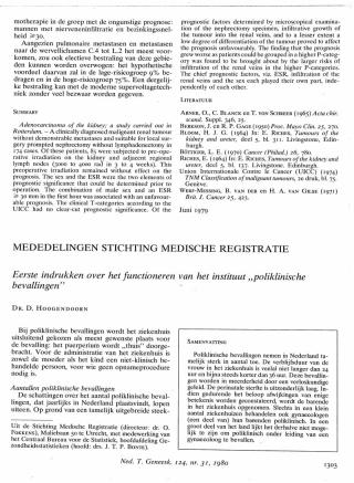 Eerste pagina van het artikel zoals het is gepubliceerd in het tijdschrift