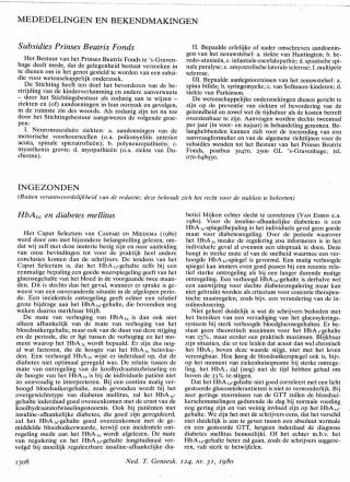 Eerste pagina van het artikel zoals het is gepubliceerd in het tijdschrift