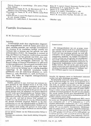 Eerste pagina van het artikel zoals het is gepubliceerd in het tijdschrift