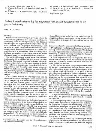 Eerste pagina van het artikel zoals het is gepubliceerd in het tijdschrift