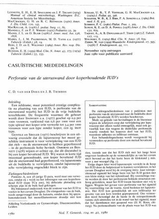Eerste pagina van het artikel zoals het is gepubliceerd in het tijdschrift