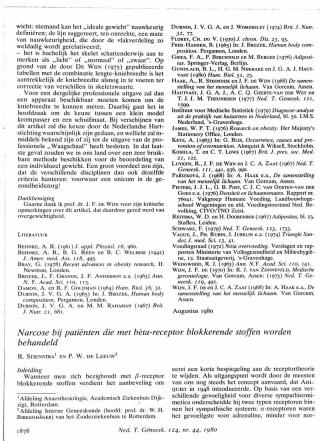 Eerste pagina van het artikel zoals het is gepubliceerd in het tijdschrift