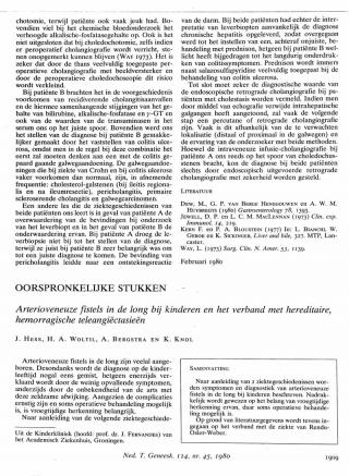 Eerste pagina van het artikel zoals het is gepubliceerd in het tijdschrift