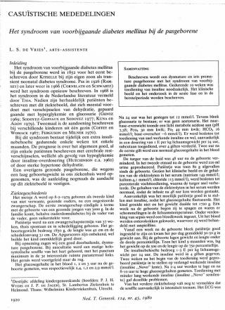 Eerste pagina van het artikel zoals het is gepubliceerd in het tijdschrift