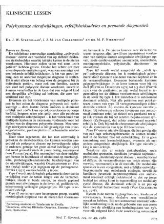 Eerste pagina van het artikel zoals het is gepubliceerd in het tijdschrift