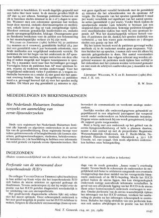 Eerste pagina van het artikel zoals het is gepubliceerd in het tijdschrift