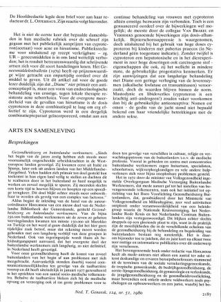 Eerste pagina van het artikel zoals het is gepubliceerd in het tijdschrift