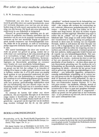 Eerste pagina van het artikel zoals het is gepubliceerd in het tijdschrift