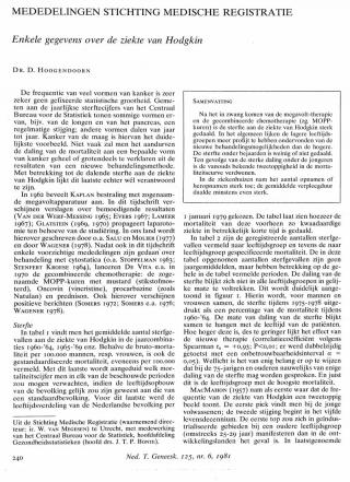 Eerste pagina van het artikel zoals het is gepubliceerd in het tijdschrift