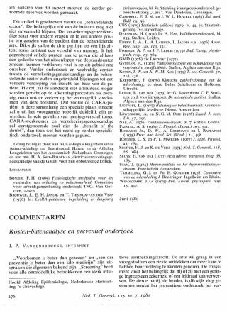 Eerste pagina van het artikel zoals het is gepubliceerd in het tijdschrift