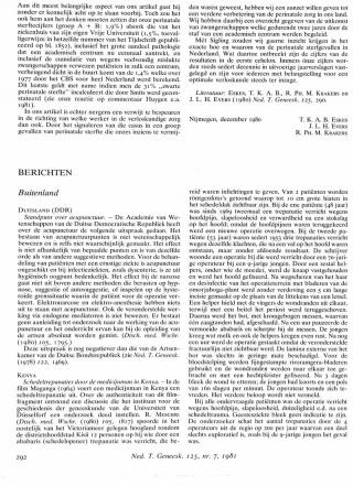 Eerste pagina van het artikel zoals het is gepubliceerd in het tijdschrift