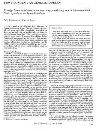 Eerste pagina van het artikel zoals het is gepubliceerd in het tijdschrift