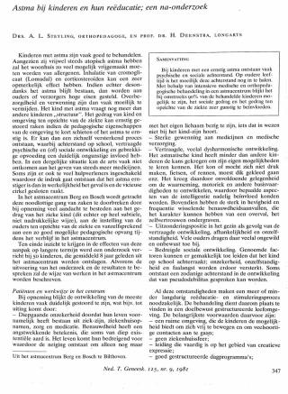 Eerste pagina van het artikel zoals het is gepubliceerd in het tijdschrift