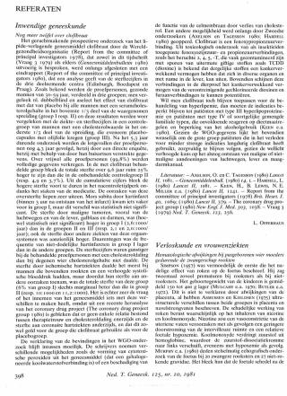 Eerste pagina van het artikel zoals het is gepubliceerd in het tijdschrift