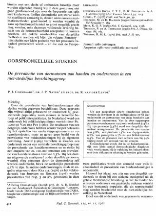 Eerste pagina van het artikel zoals het is gepubliceerd in het tijdschrift