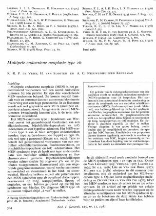 Eerste pagina van het artikel zoals het is gepubliceerd in het tijdschrift