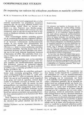 Eerste pagina van het artikel zoals het is gepubliceerd in het tijdschrift