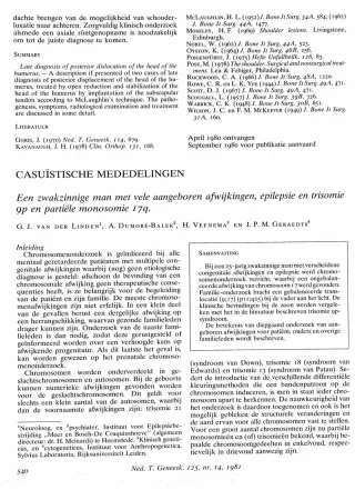 Eerste pagina van het artikel zoals het is gepubliceerd in het tijdschrift