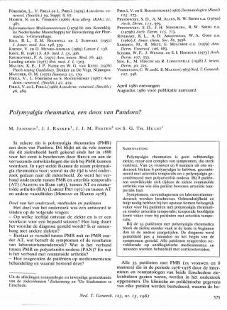 Eerste pagina van het artikel zoals het is gepubliceerd in het tijdschrift