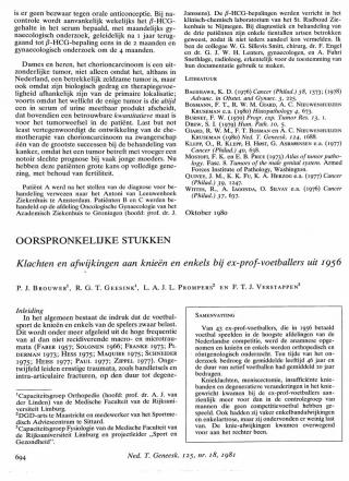 Eerste pagina van het artikel zoals het is gepubliceerd in het tijdschrift