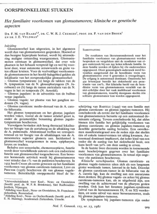 Eerste pagina van het artikel zoals het is gepubliceerd in het tijdschrift