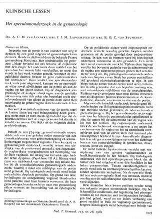 Eerste pagina van het artikel zoals het is gepubliceerd in het tijdschrift