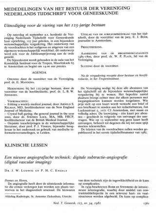 Eerste pagina van het artikel zoals het is gepubliceerd in het tijdschrift