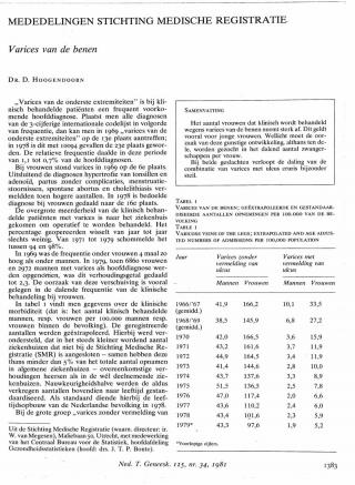 Eerste pagina van het artikel zoals het is gepubliceerd in het tijdschrift