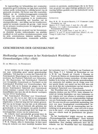 Eerste pagina van het artikel zoals het is gepubliceerd in het tijdschrift